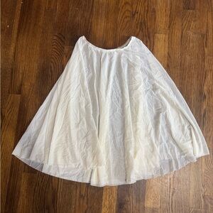 Off White Barreto Rehearsal Skirt - One Size